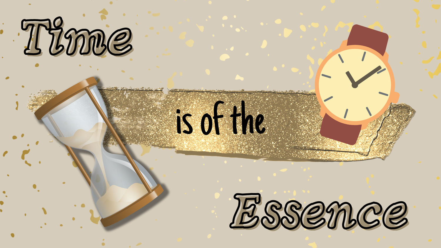 Time is of the Essence episode artwork