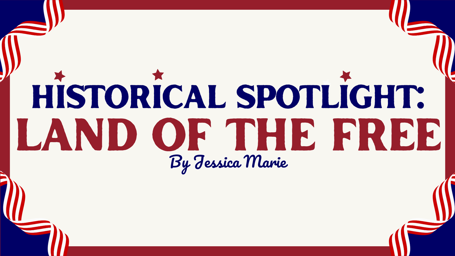 Historical Spotlight: Land of the Free episode artwork