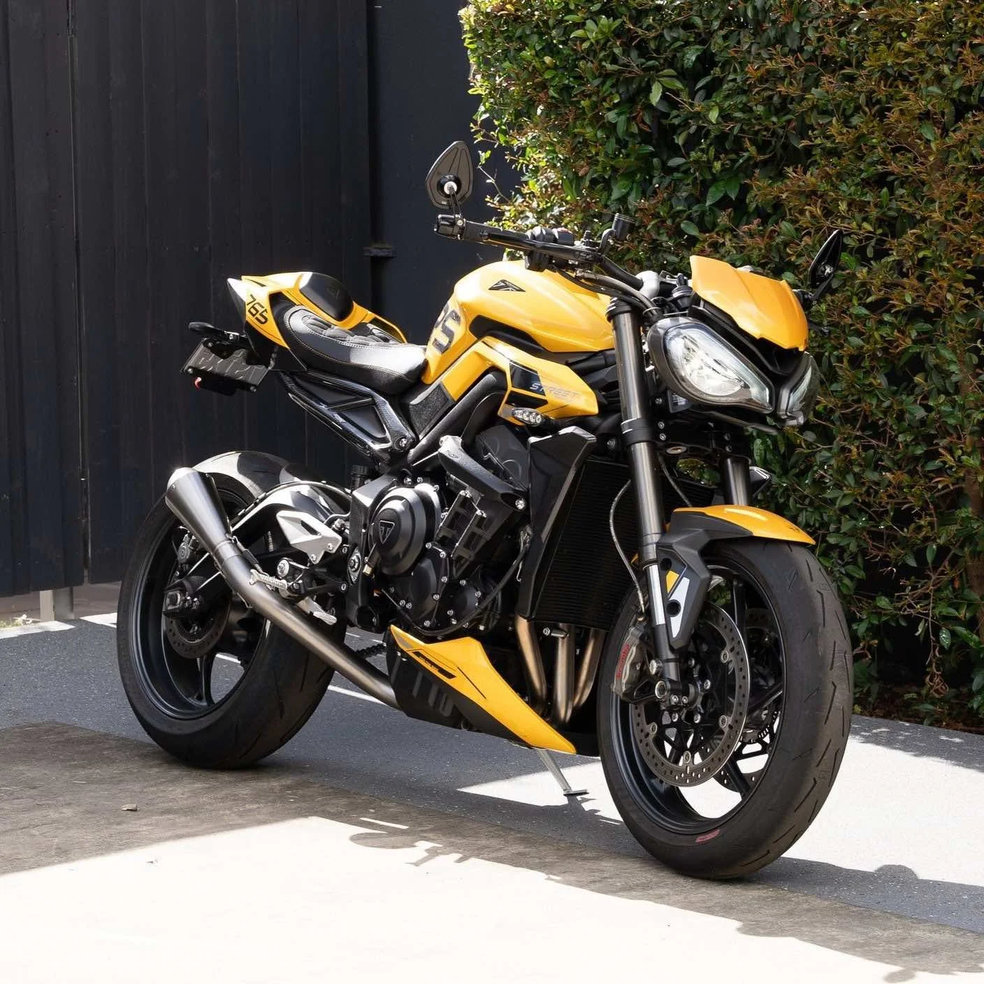 23-25 Street Triple 765 Comfort Seat Trim — KELPI CUSTOM MOTO