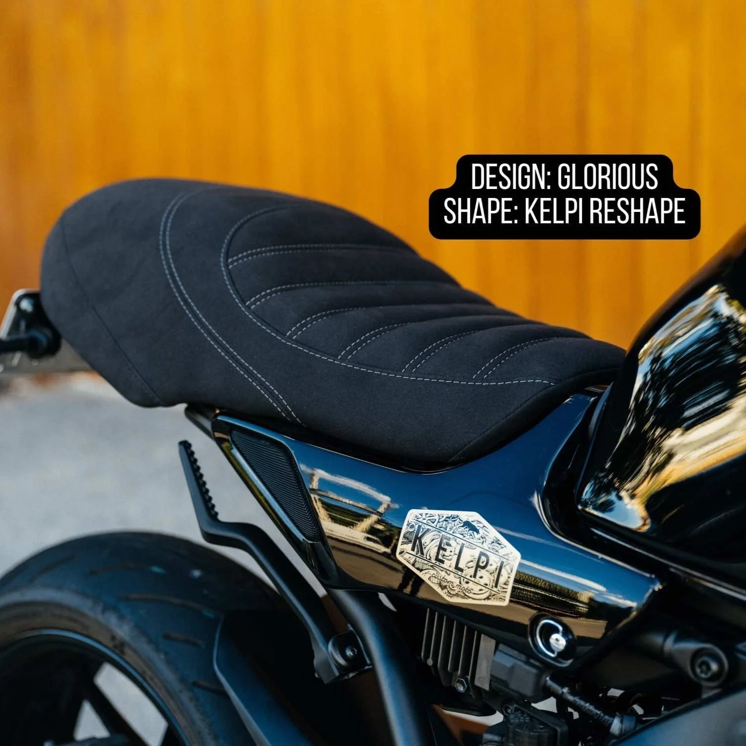 XSR900 CraftBuild シート Yamaha XSR900 Custom Reshaped Seat (2022+) — KELPI CUSTOM MOTO