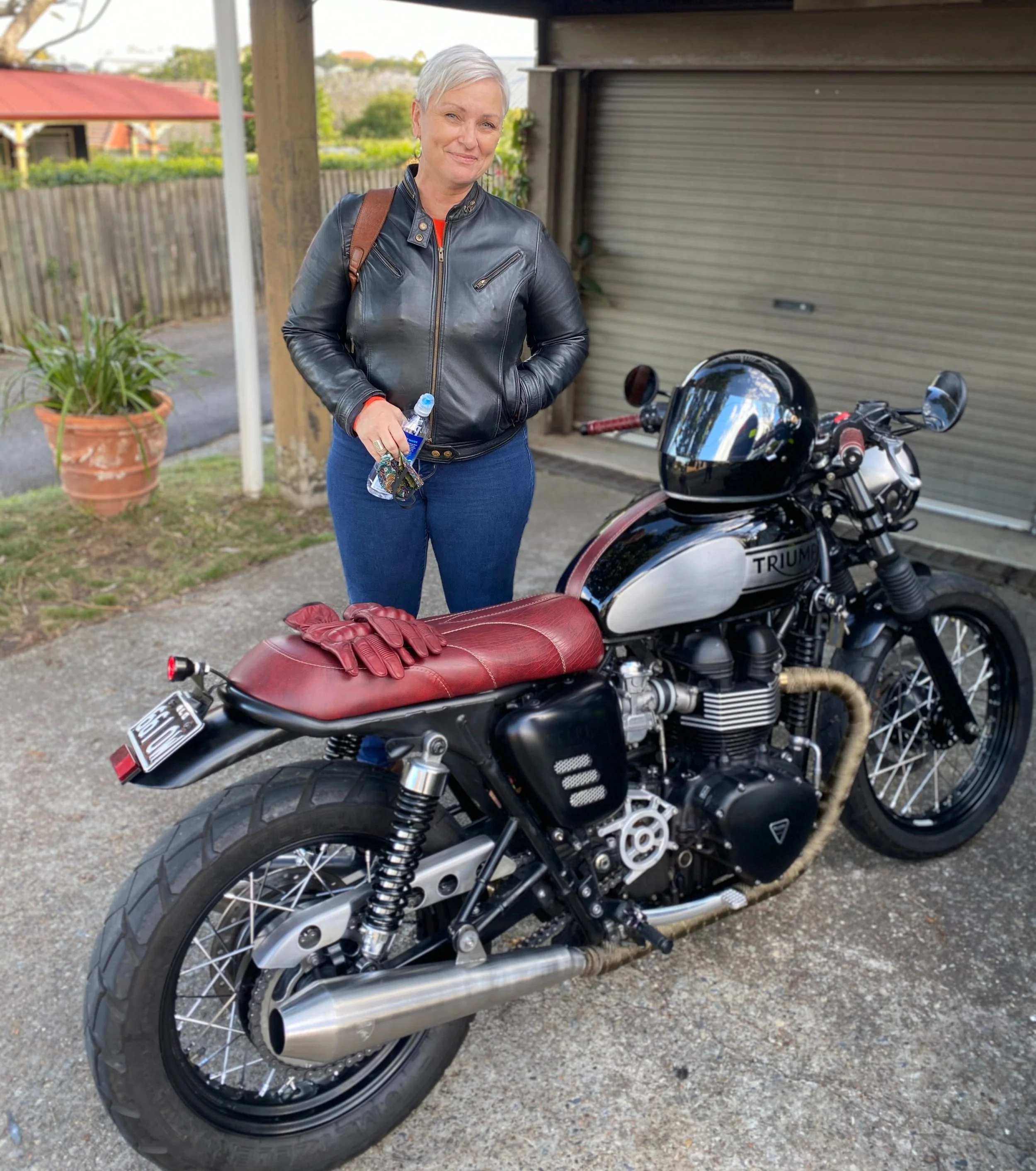 Nanks with her Kelpi T100 Finished!