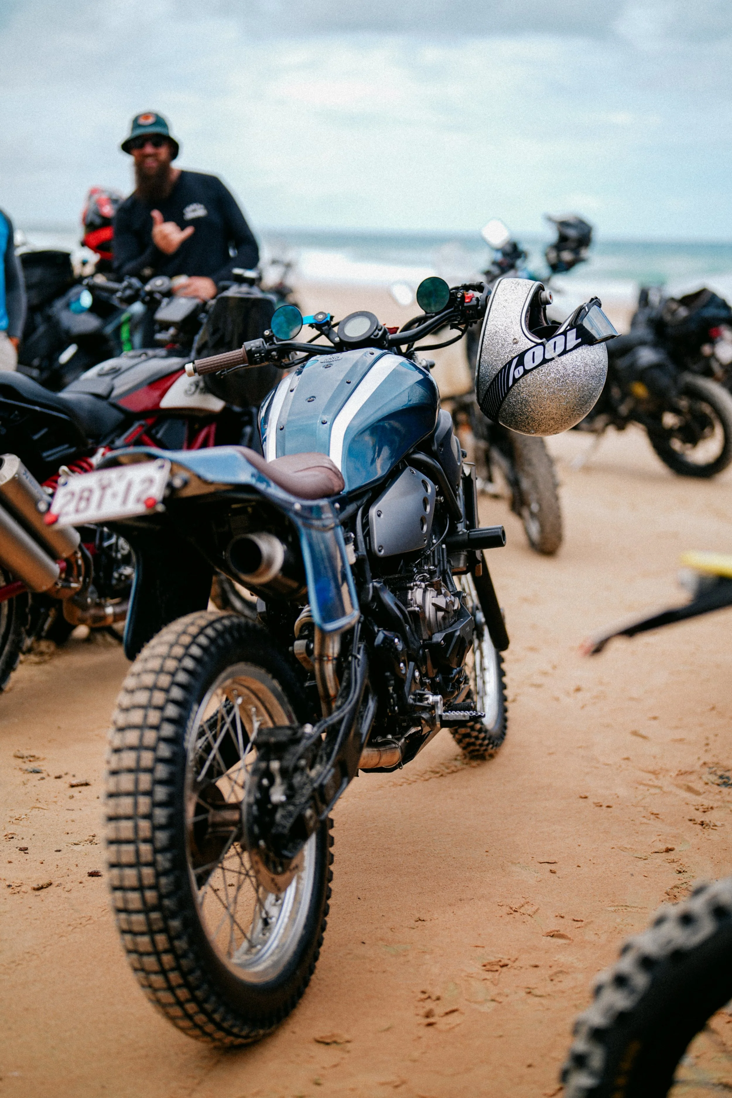 Xsr Tracker Riding Form Flat Tracker XSR700 – Kelpi Custom Moto