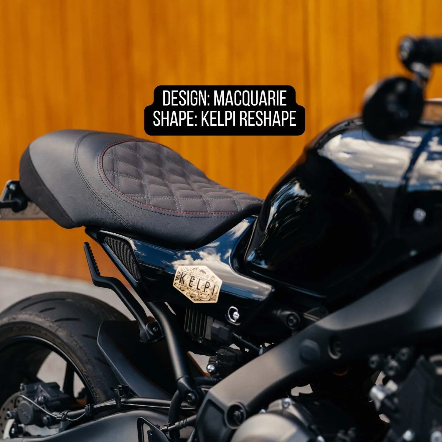 Yamaha XSR900 Custom Reshaped Seat (2022+) — KELPI CUSTOM MOTO