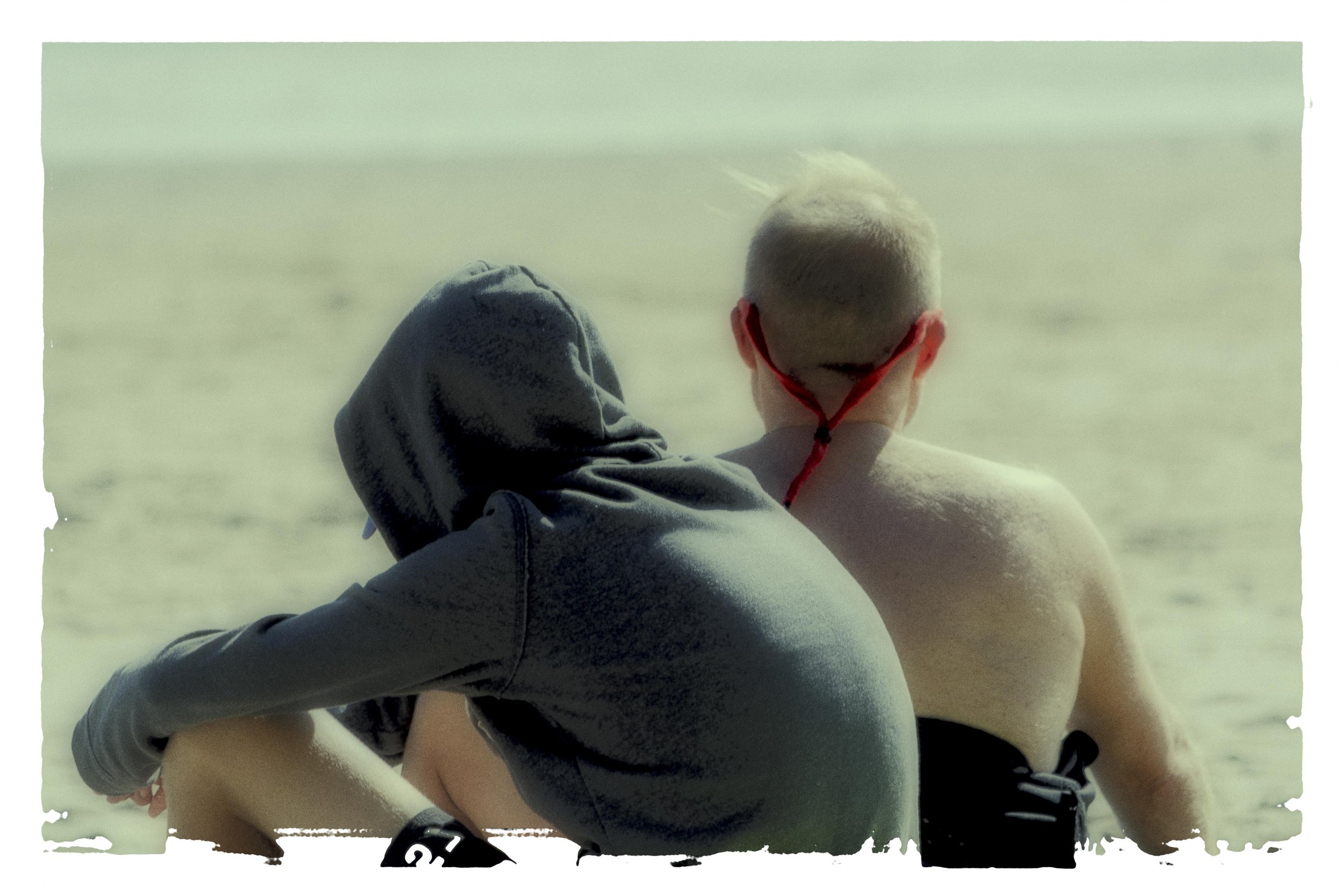 Father and Son Making Memories