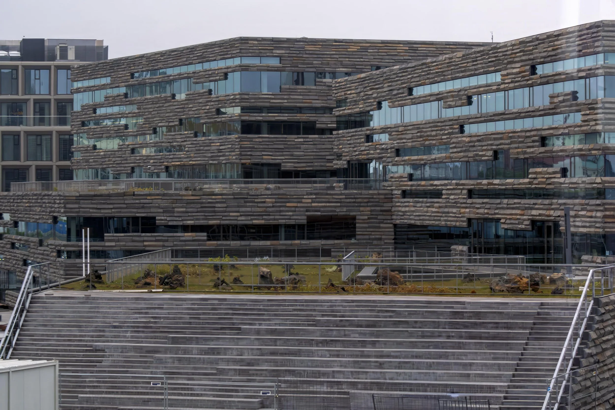 Headquarters for Landsbankinn, Iceland's largest bank
"Inspired by Icelandic Nature"