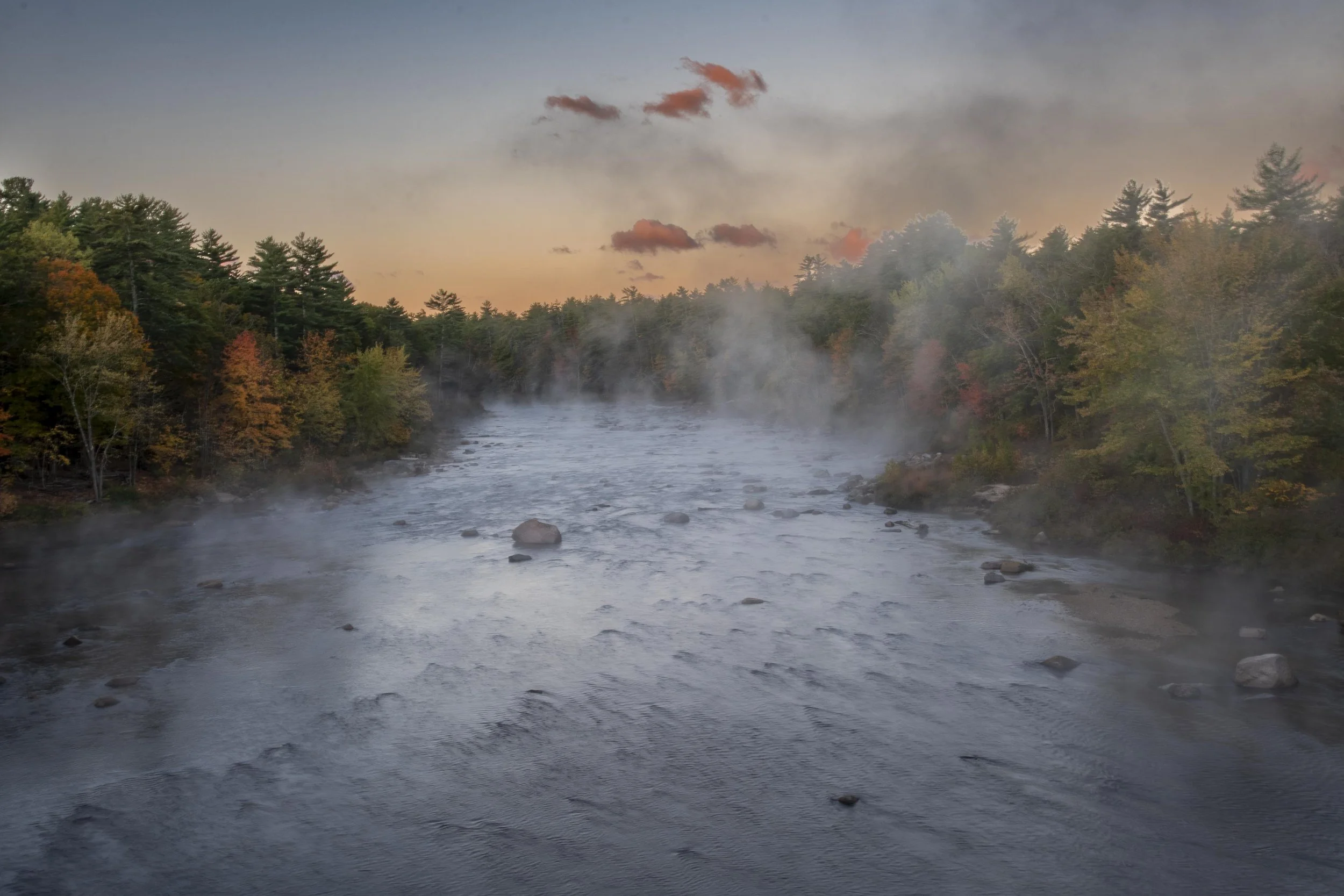 Saco River Morning 1 North Conway, NH