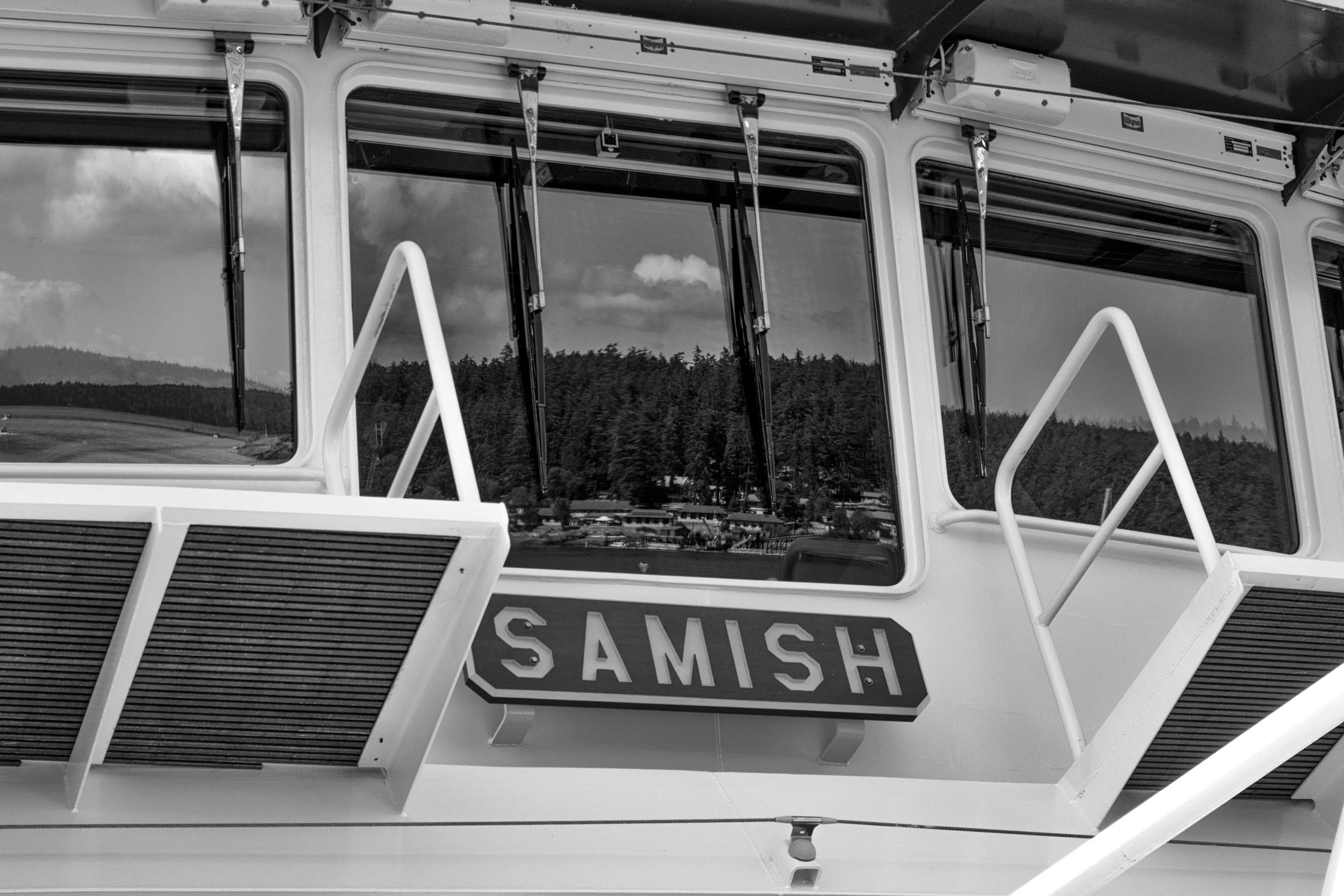 Ferry From Vancouver Island to San Juan Island
