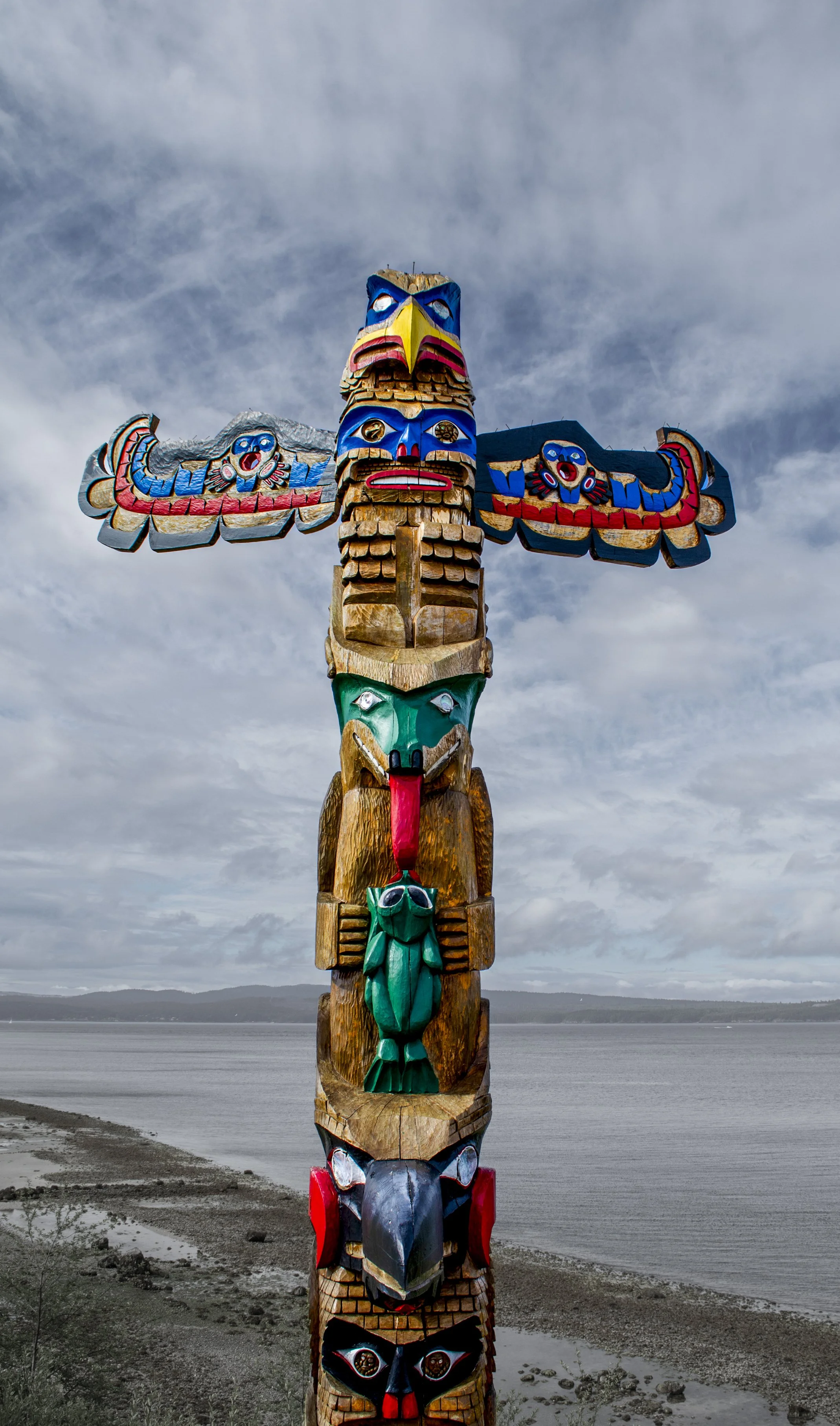 Eagle Totem Pole