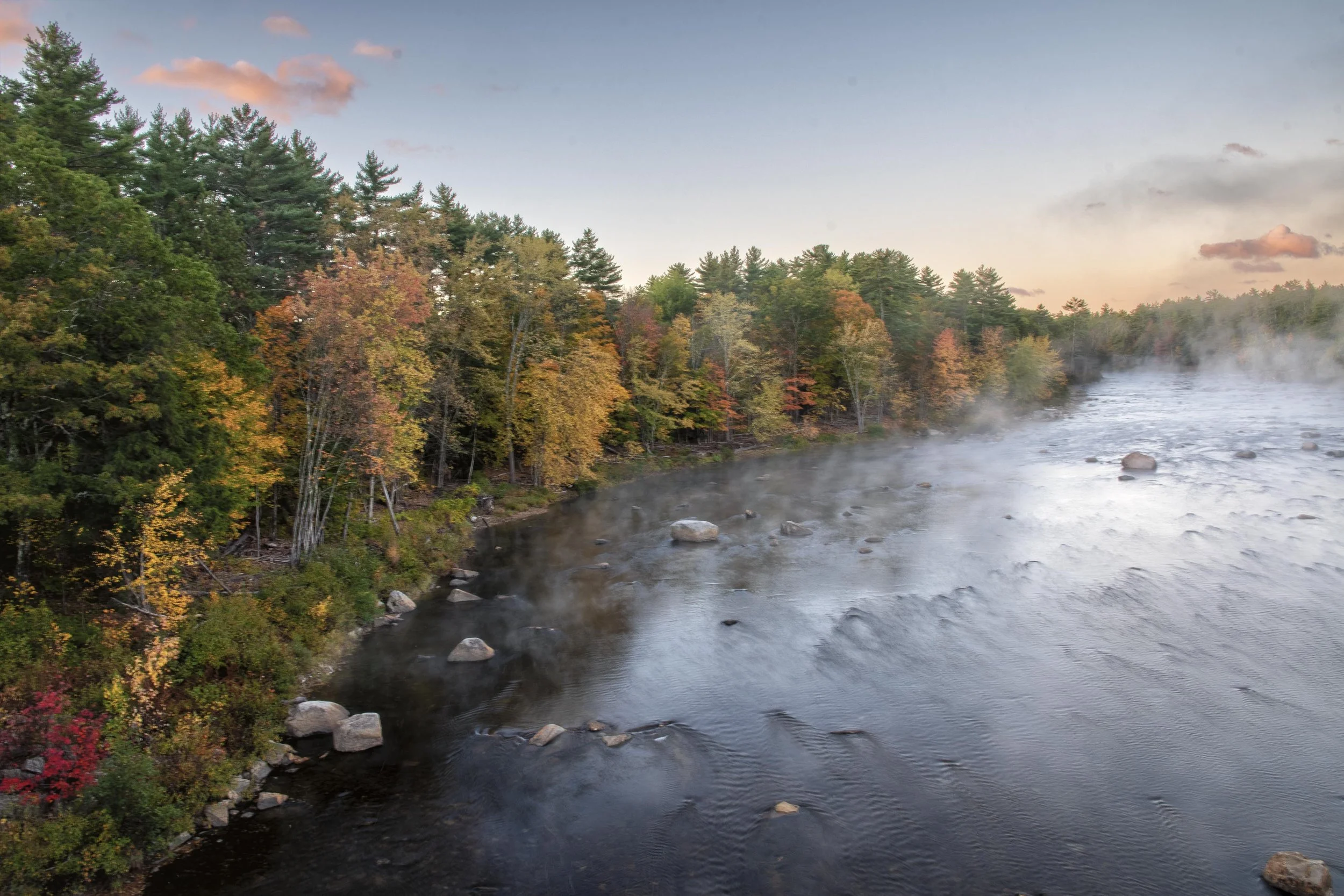 Variations on a River at Sunrise 1