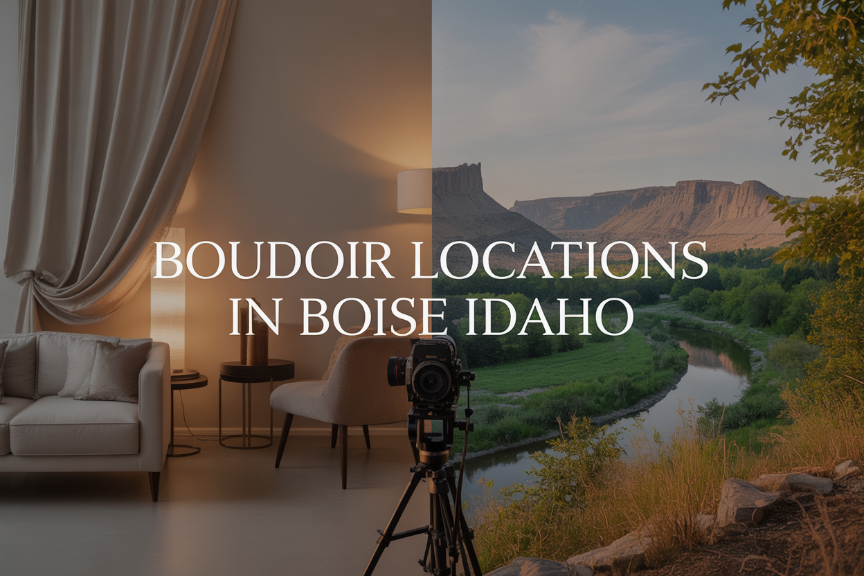 Boudoir Photoshoot Locations in Boise & Surrounding Idaho: Unique Venues & Scenic Spots