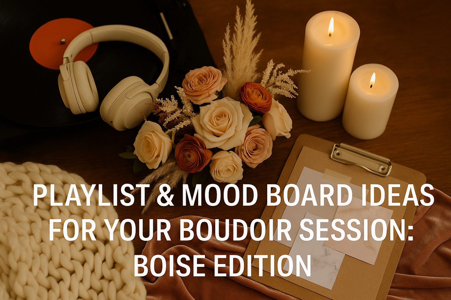 Playlist &amp; Mood Board Ideas for Your Boudoir Session: Boise Edition