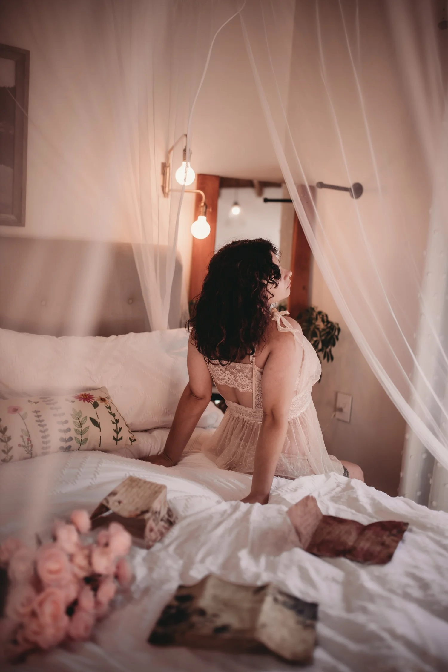 Natural Light Boudoir Boise Idaho Photographer