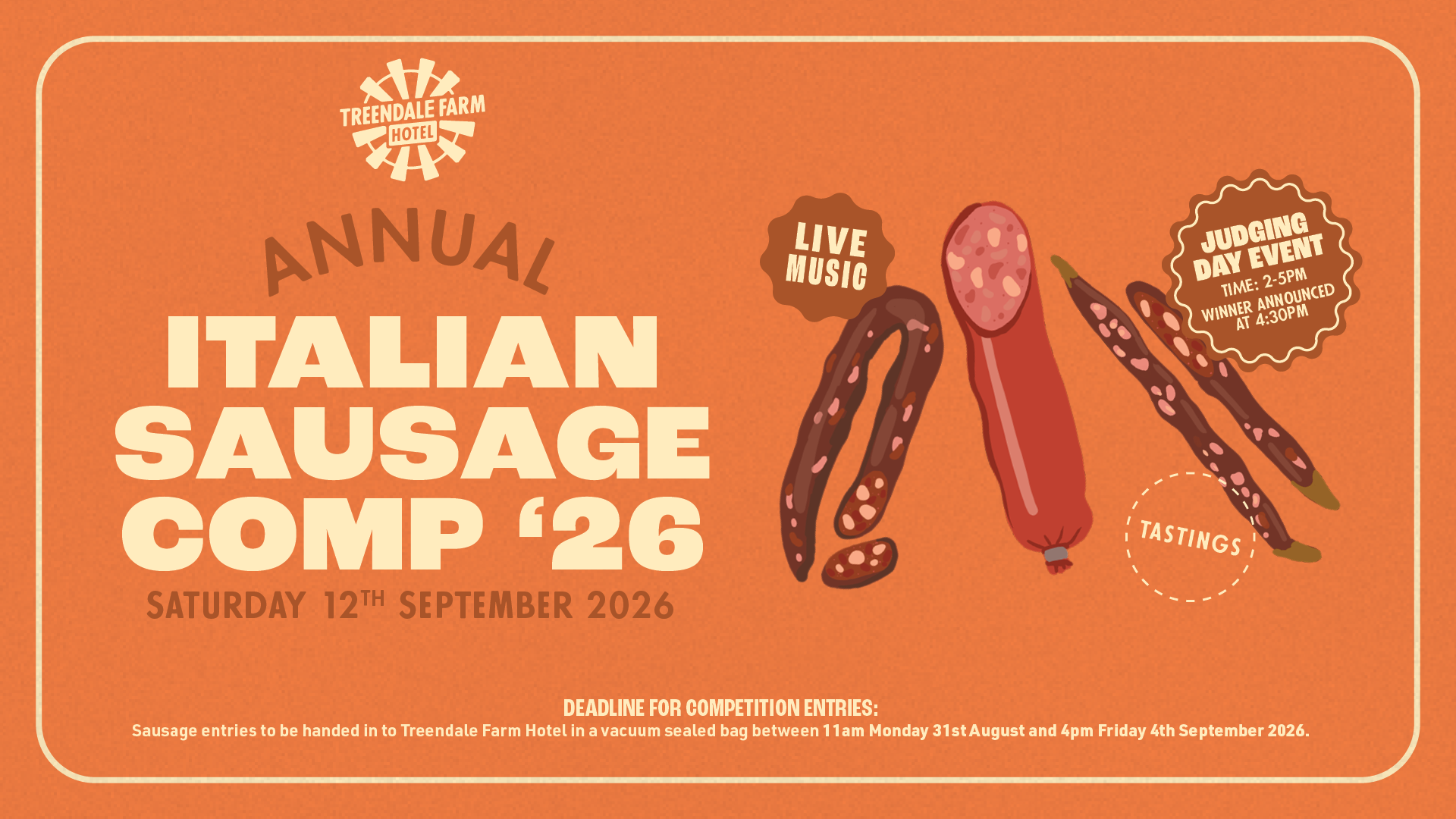 Annual Sausage Making Competition