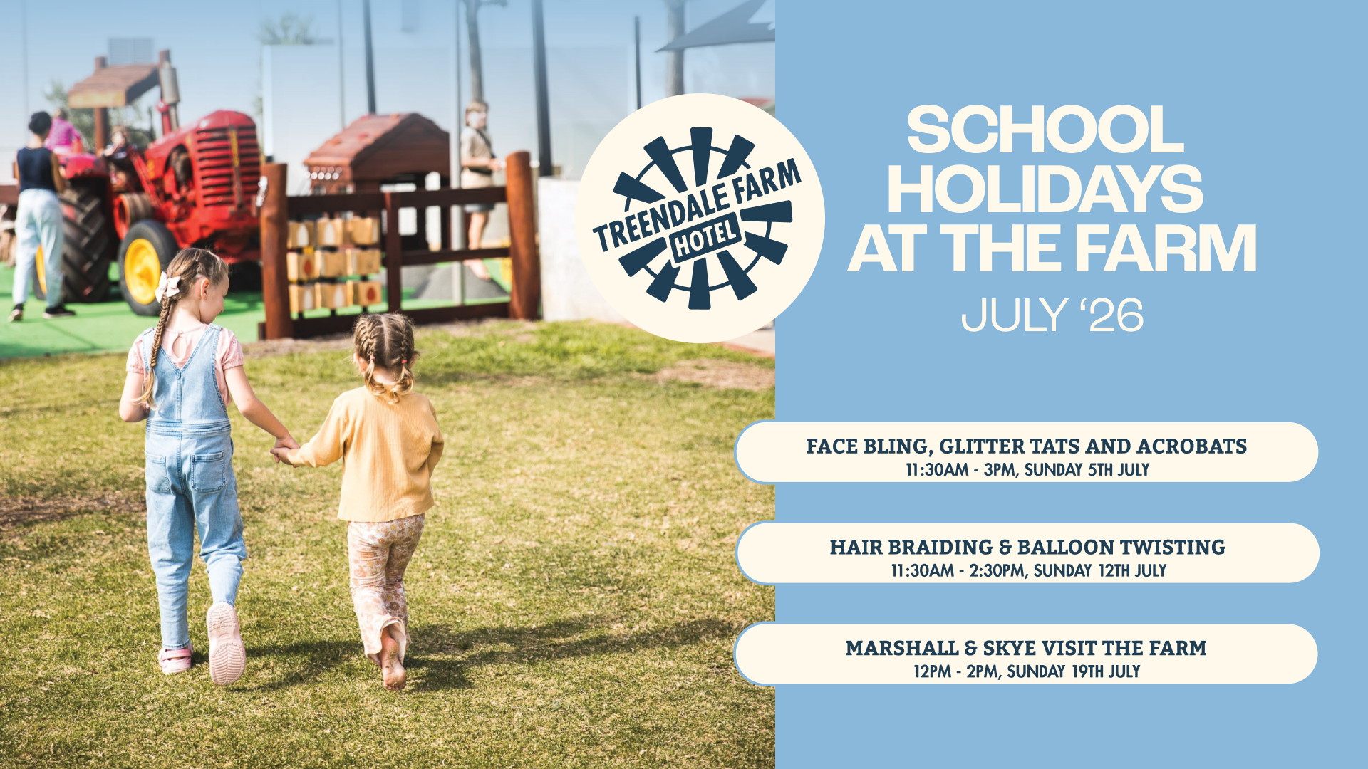 School Holidays at The Farm