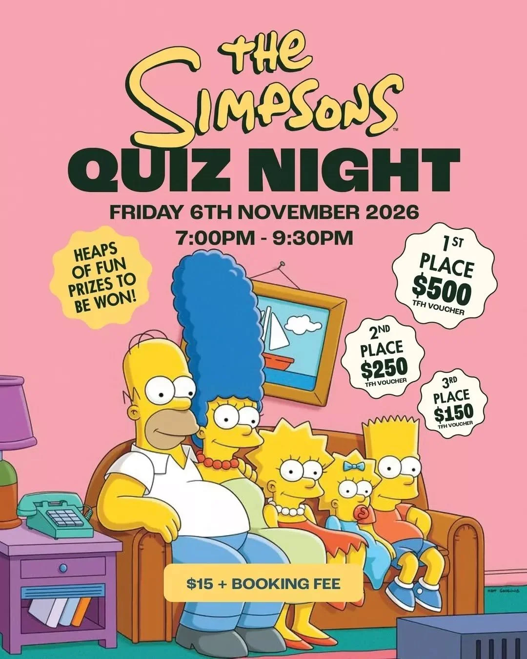 D&rsquo;OH! Think you know Springfield?

Get your fellow Simpsons fanatics together and put your knowledge to the test. From Homer&rsquo;s finest moments to Springfield&rsquo;s strangest characters, we&rsquo;re covering it all.

See you at the Farm! 