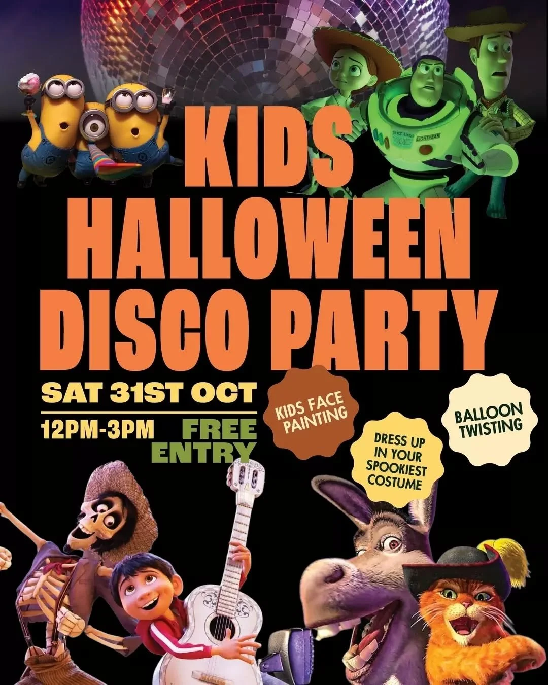 Halloween is coming to the Farm!

Get the little ones dressed in their spookiest costumes and join us for an afternoon of dancing, lollies and Halloween fun!

🎧 DJ &amp; dancing
🎈 Balloon twisting
🎨 Face painting
🍬 Lollies

Free event!