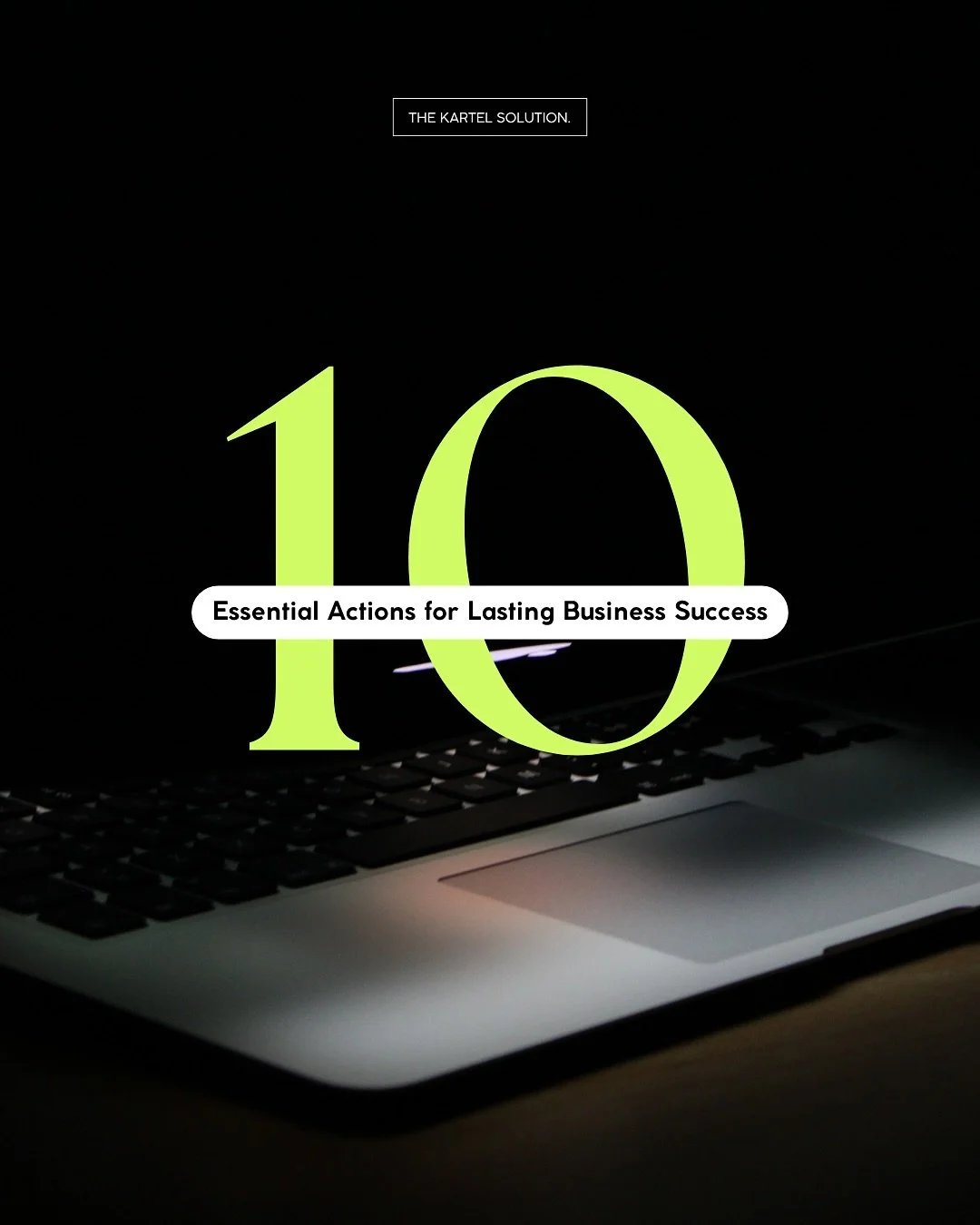 10 Essential Actions for Lasting Business Success
There’s no magic formula. No secret hack. Business is personal, messy, and demanding.
Want results? Take action with these steps.
More money. More time. More freedom. 
1️⃣ Get clear on your v