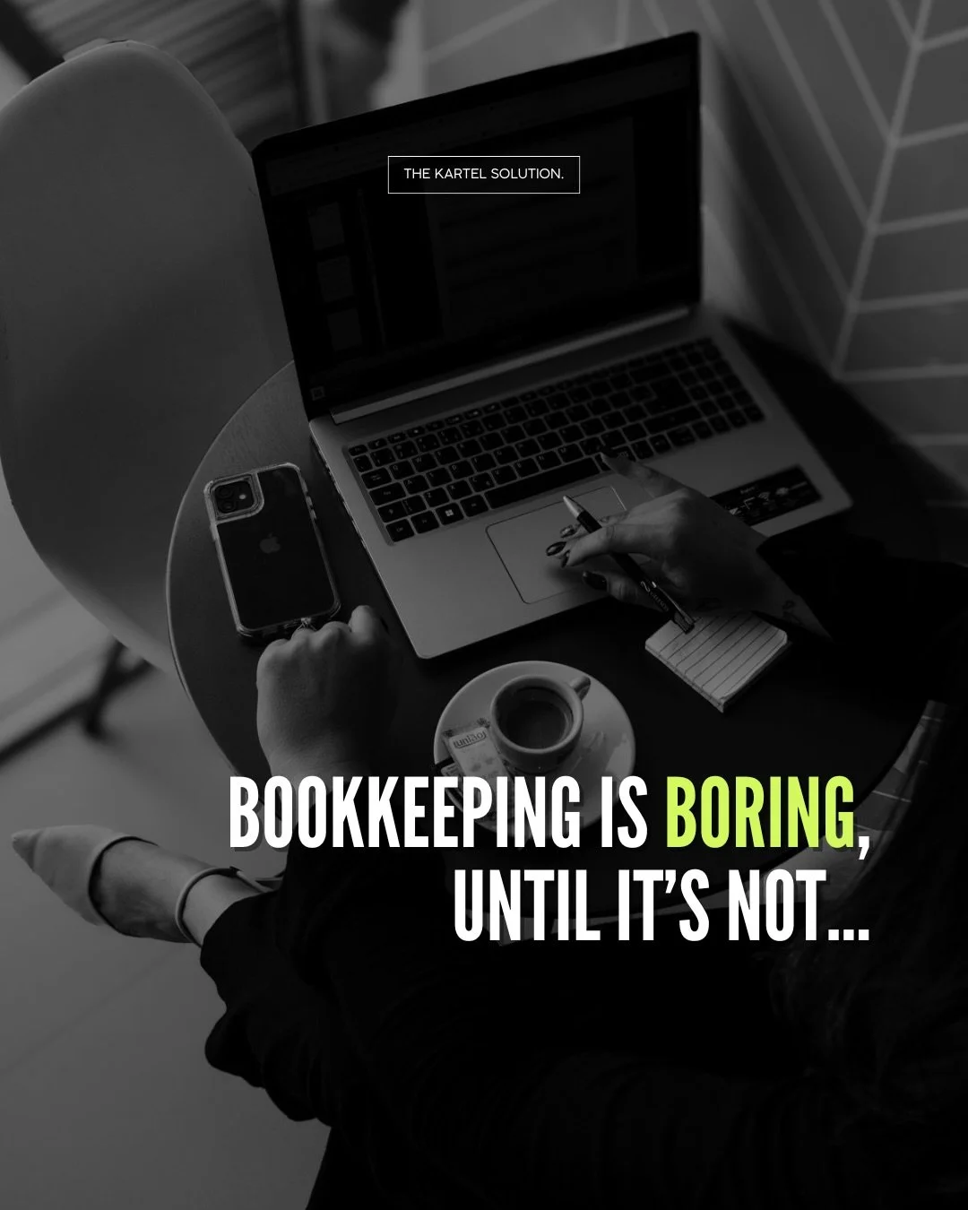 Bookkeeping is boring, until something goes wrong.

A cash shortfall that came out of nowhere. A decision made on numbers that were never accurate to begin with. By the time you notice, the damage is already done.

Messy books don&rsquo;t just create
