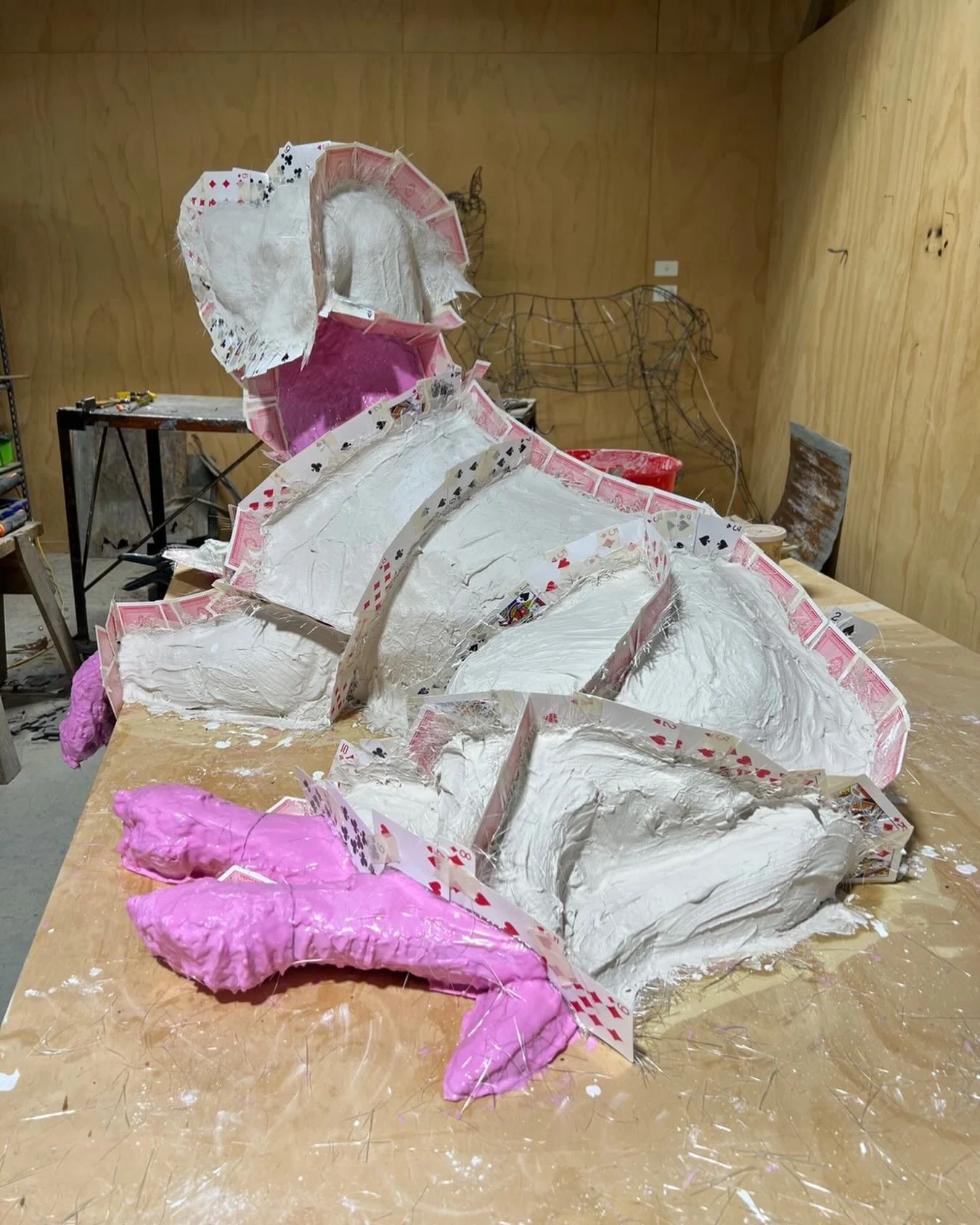 Mould making, it&rsquo;s a thing that truely tests me as a sculptor&hellip;.its the definition of pragmatic. I recall loving it at art school with my kind tutor Derek Ball &amp; much loved technician Alan. Then later by the wonderfully generous Llew 