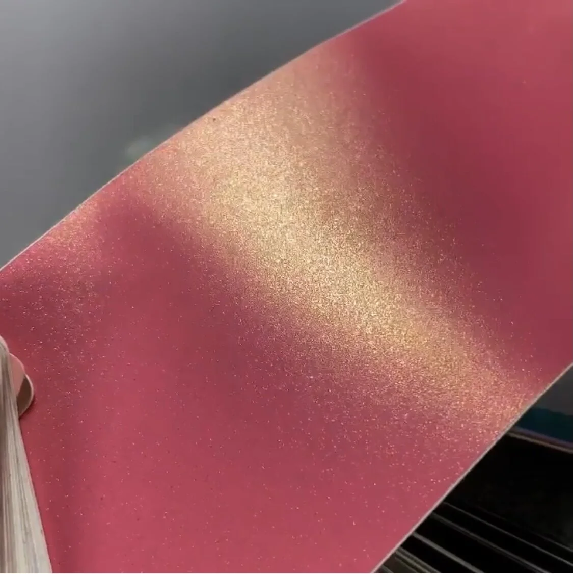 Matte Diamond Chameleon Gold Pink — Paradox Styling
