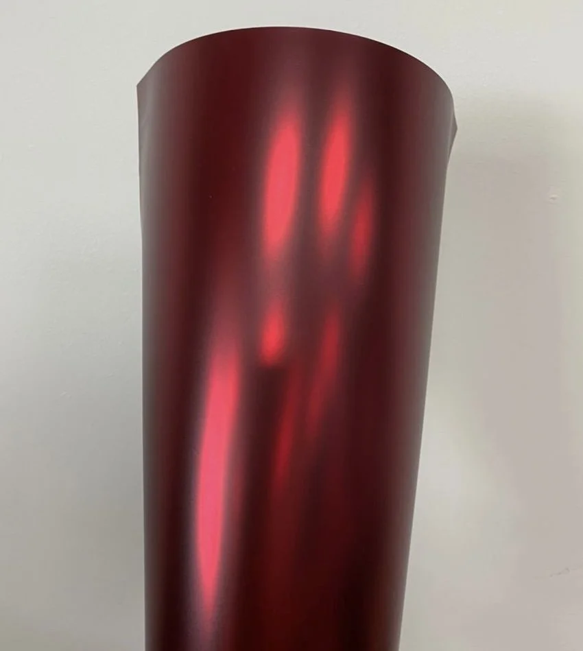 Satin Phantom Red Chrome (PET) — Paradox Styling