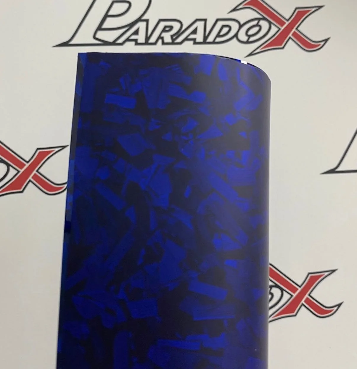 Matte Sapphire Blue Forged Carbon (PET) — Paradox Styling