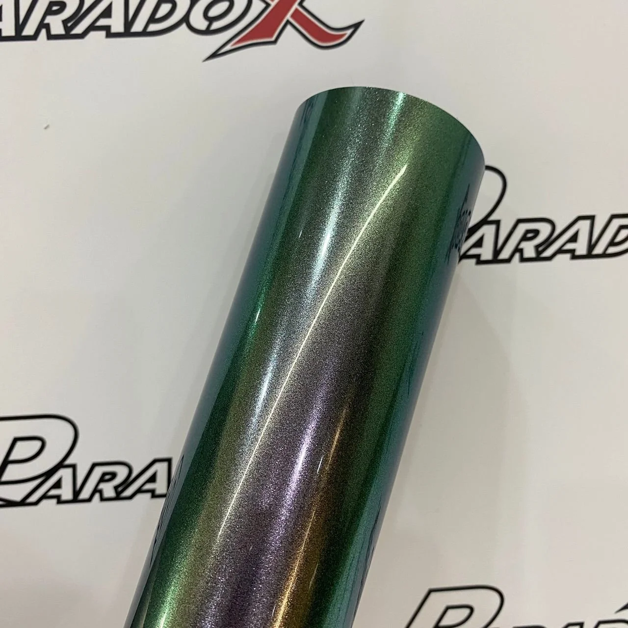 Super Glossy Chameleon Diamond Grey Green (PET) — Paradox Styling