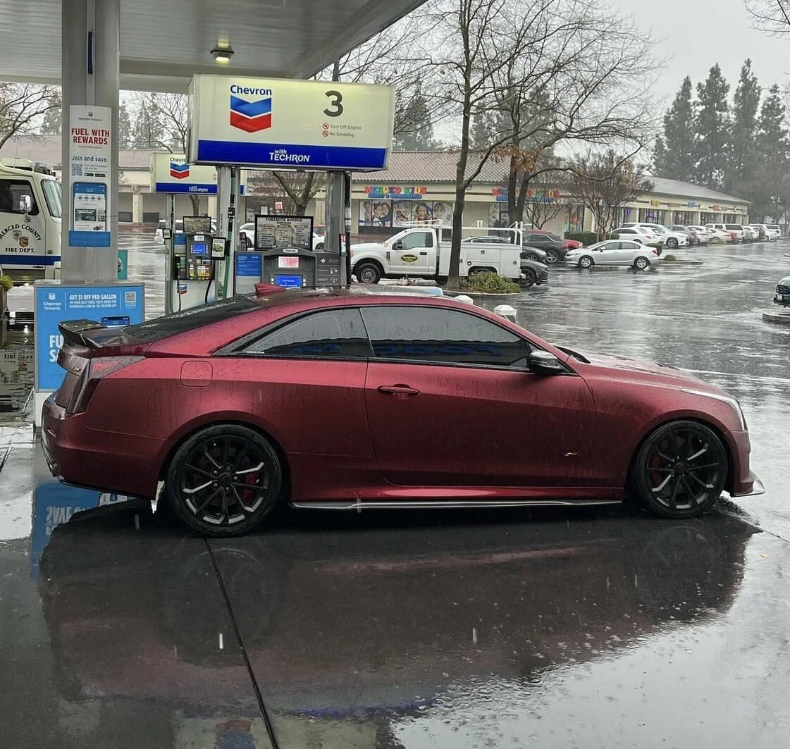 Satin Phantom Dark Red (PET) — Paradox Styling