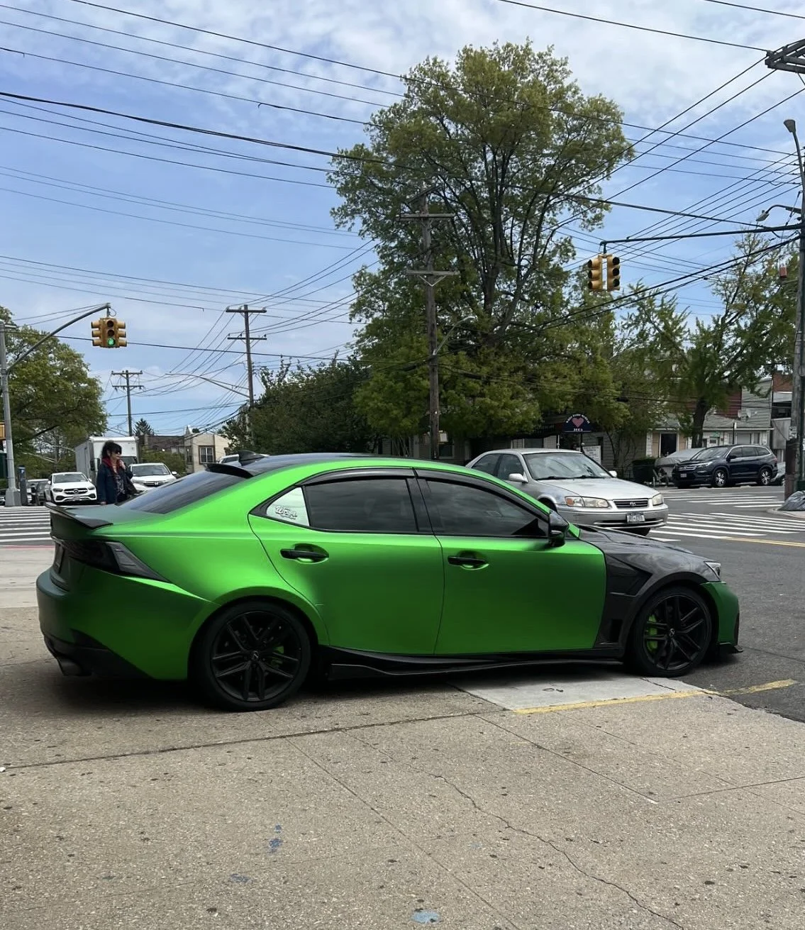 Satin Green Chrome (PET) — Paradox Styling