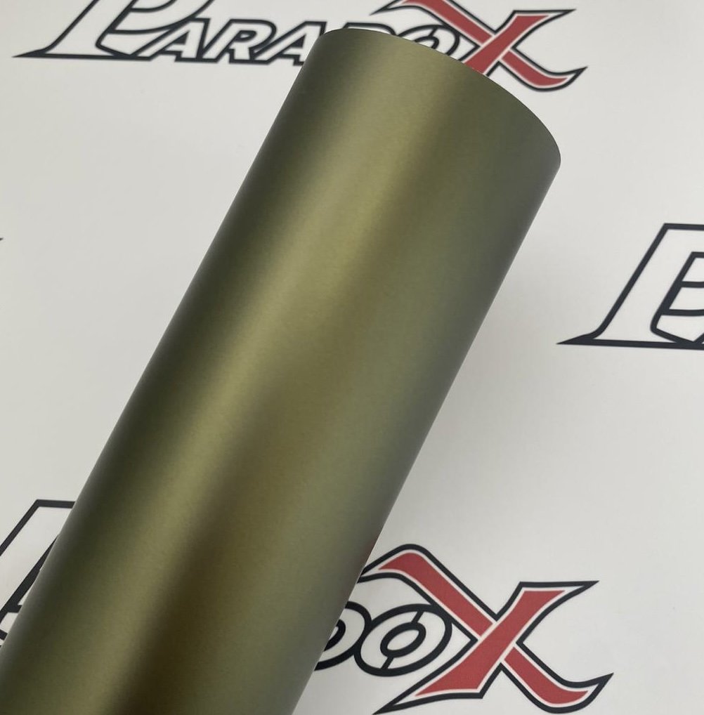 Satin Bronze Green (PET) — Paradox Styling