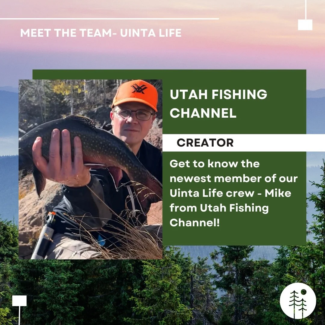 Stoked to welcome @utahfishingchannel to the crew! 

Use code UFC10 to support him 😁

👉 uintalife.com

#uintalife #supportsmallbusiness