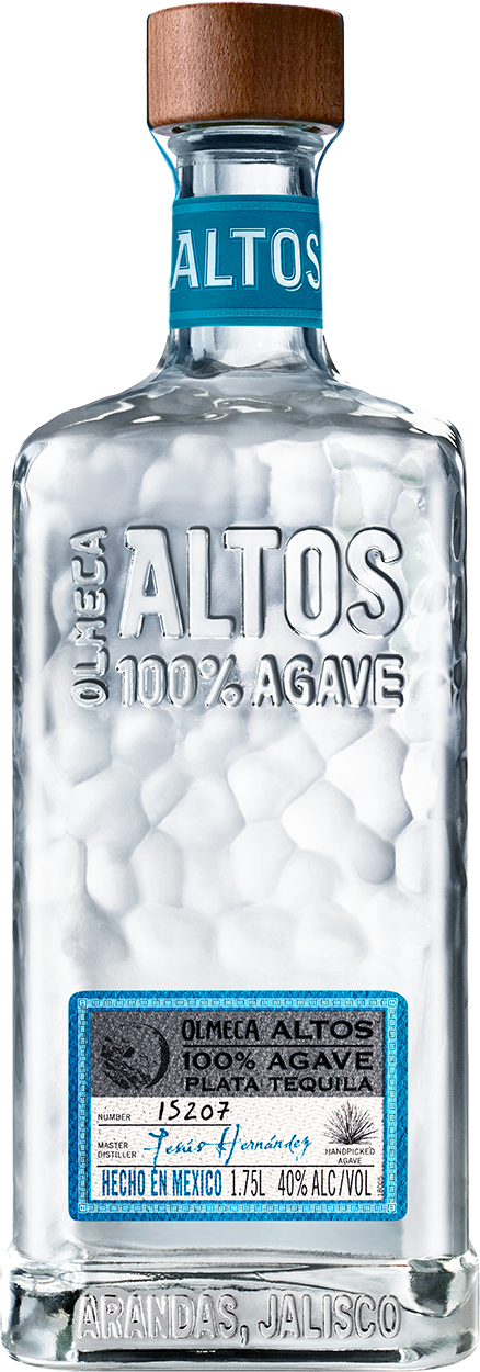 Altos Plata Tequila. 