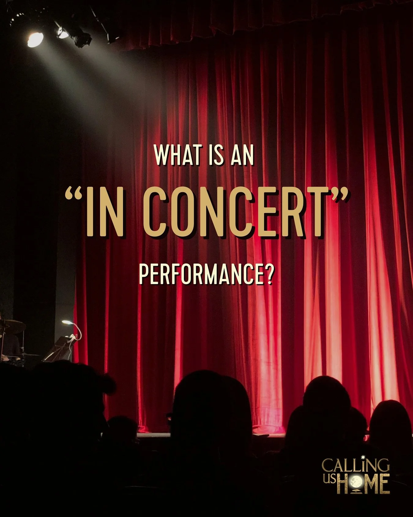 The CALLING US HOM Narrated IN CONCERT is coming to Stellenbosch!
🎶✨ What is an “In Concert” performance? ✨🎶
In the world of musical theatre and opera, an ‘In Concert’ version strips away the costumes, sets, and dramatised
