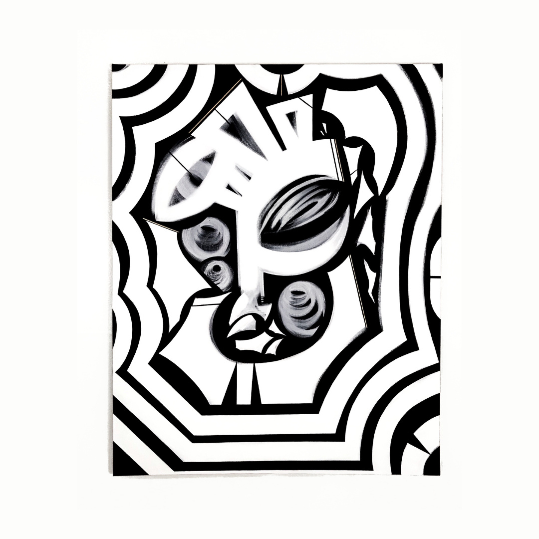 "Black Opium" Painting.