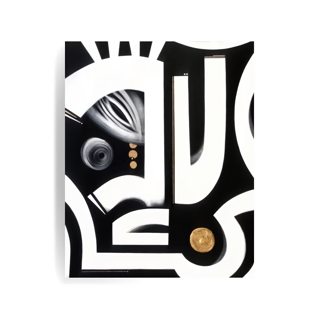 "Black Jasper" Painting.