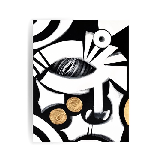 "Outrenoir" Painting.