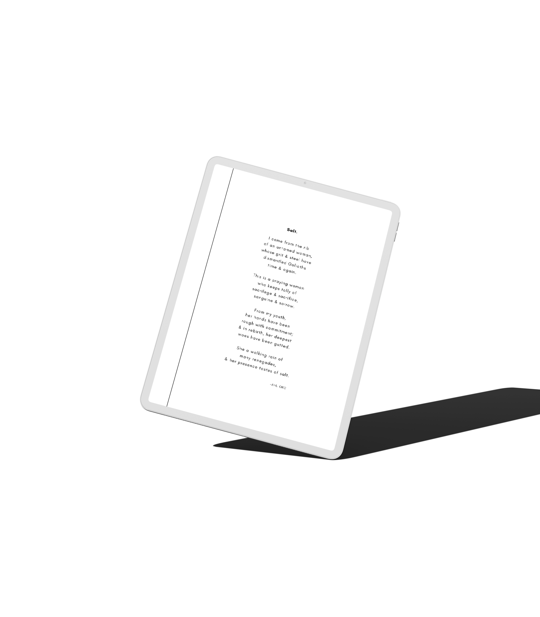 ANU ORO WATER FROM THE WEST POETRY BOOK