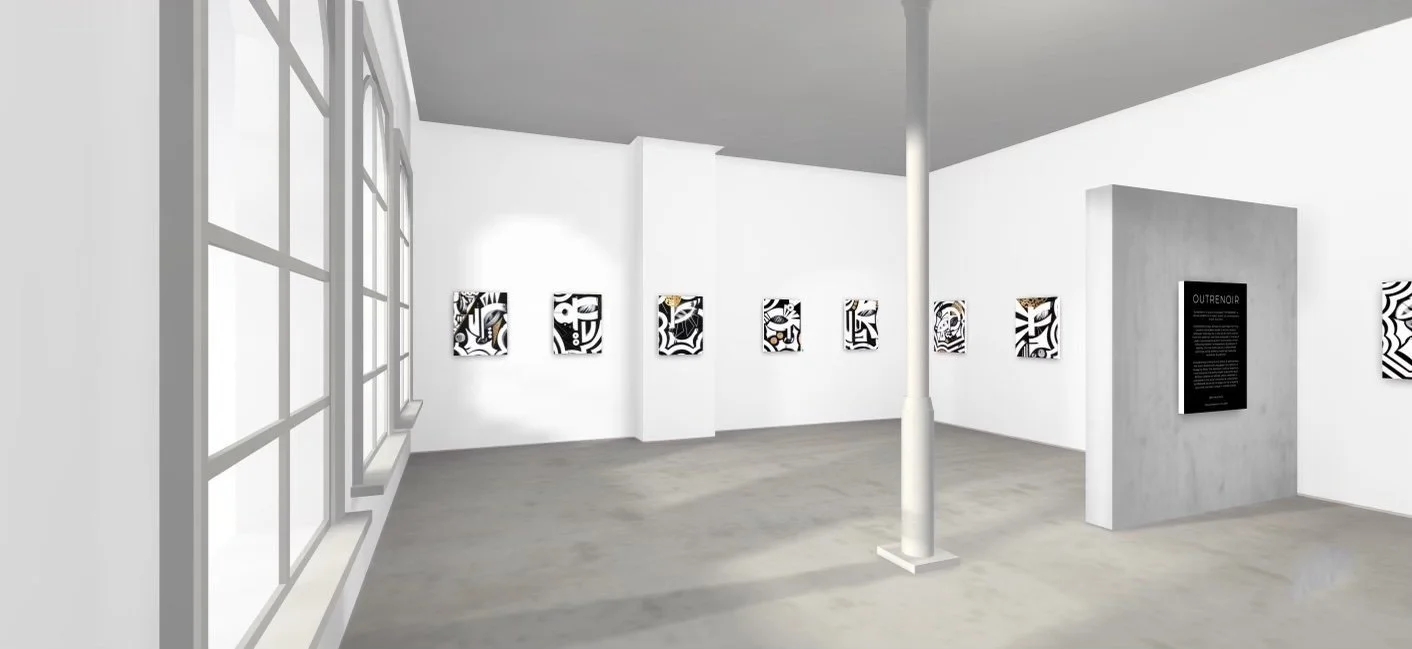 Virtual Exhibition | Kunstmatrix Presents "Outrenoir" | Anu Oro | Nov. 15th, 2022-Jan 11th., 2023