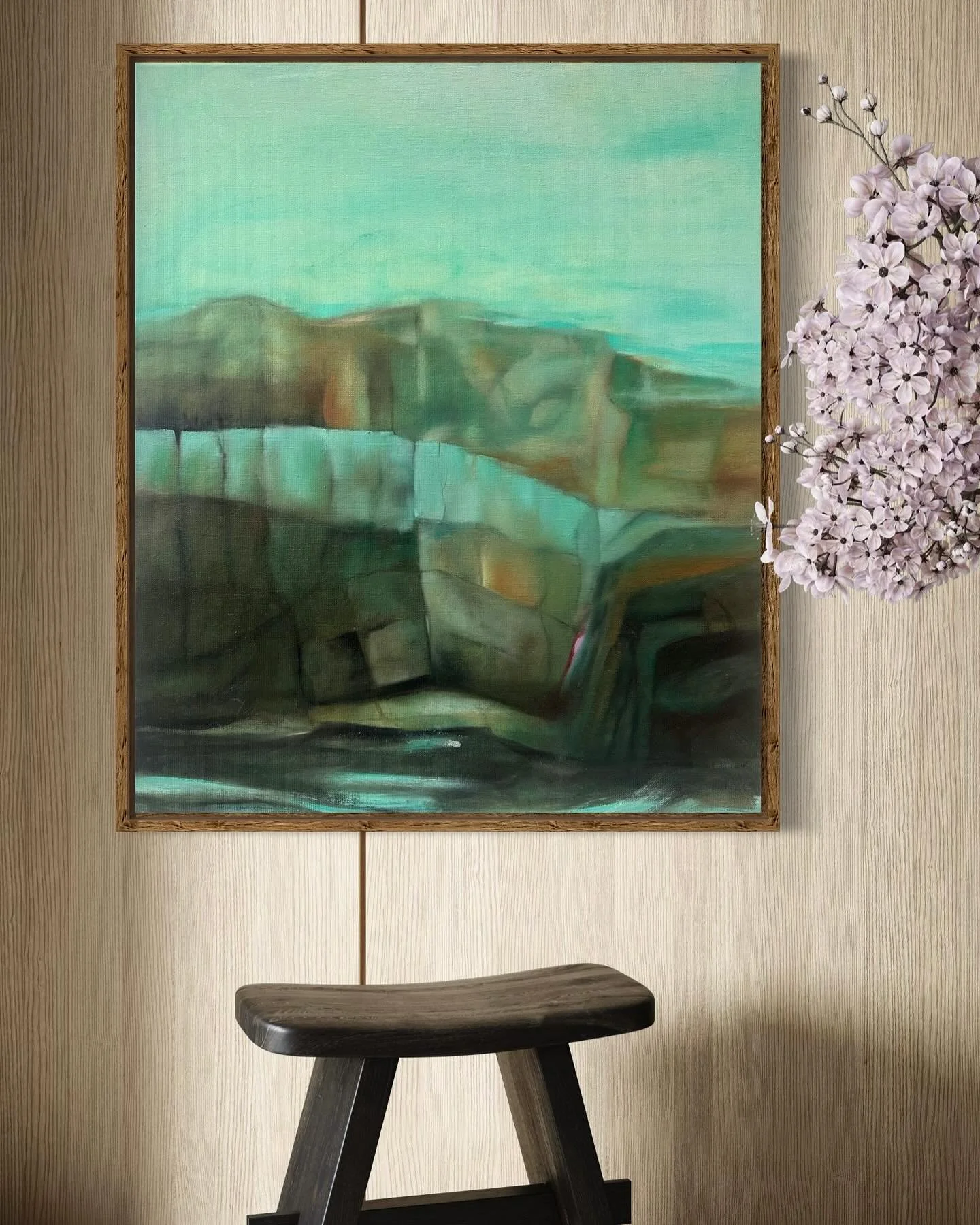 Made by myself, &lsquo;aqua blances, Ibiza&rsquo;, oil on canvas, 50 x 60 cm.. #artgallery #artlover #artcollector #artoftheday #artstudio #artsy #artgalleries #artforsale