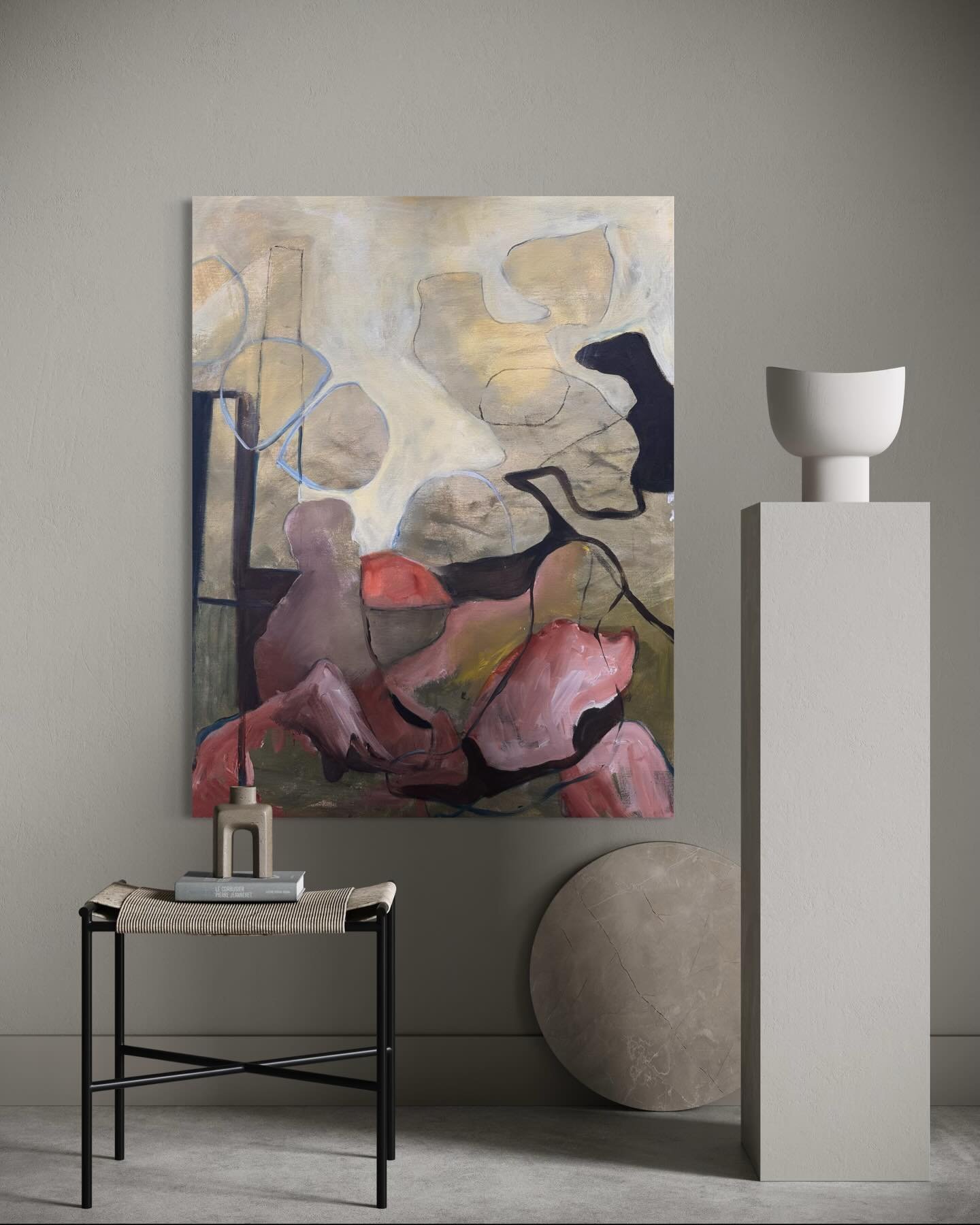 Made by myself, acryl on canvas..