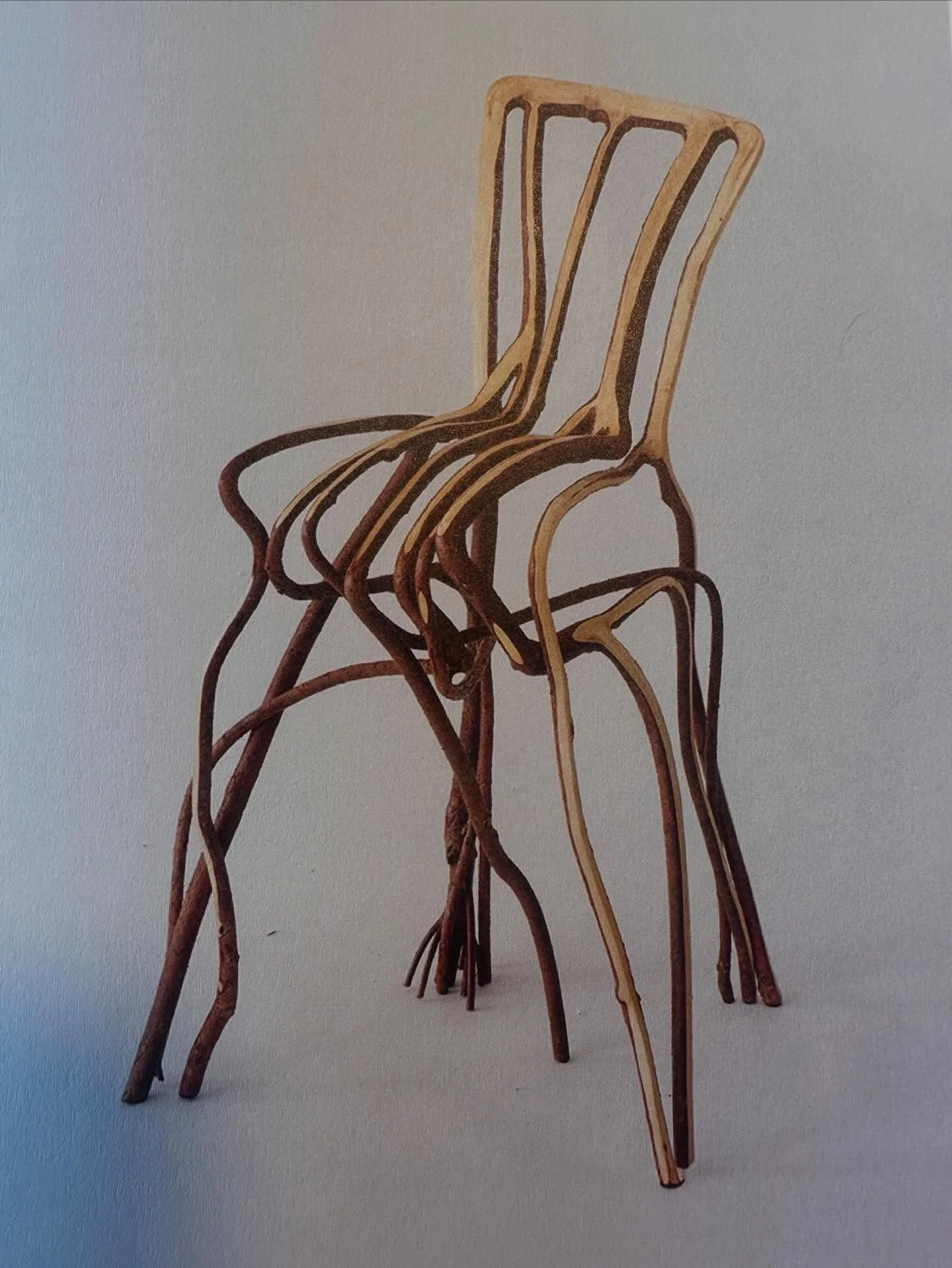 Inspiratie, the long strips chair, van Alice en Gavin Munro.. 🤩