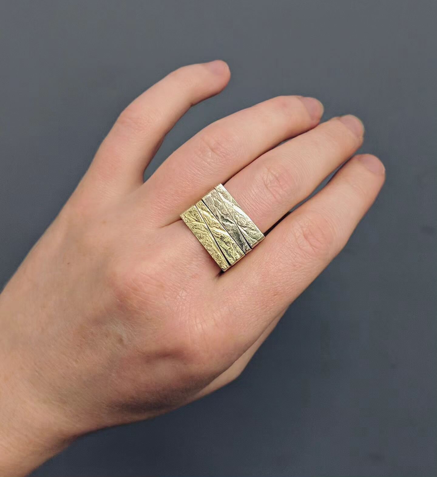 It's been a little while since I've made one of these rings... Time to get back to making some squares.

#squarering #squarerings #stackingrings #lovegold #scottishjewellery #madeinscotland #scottishdesign