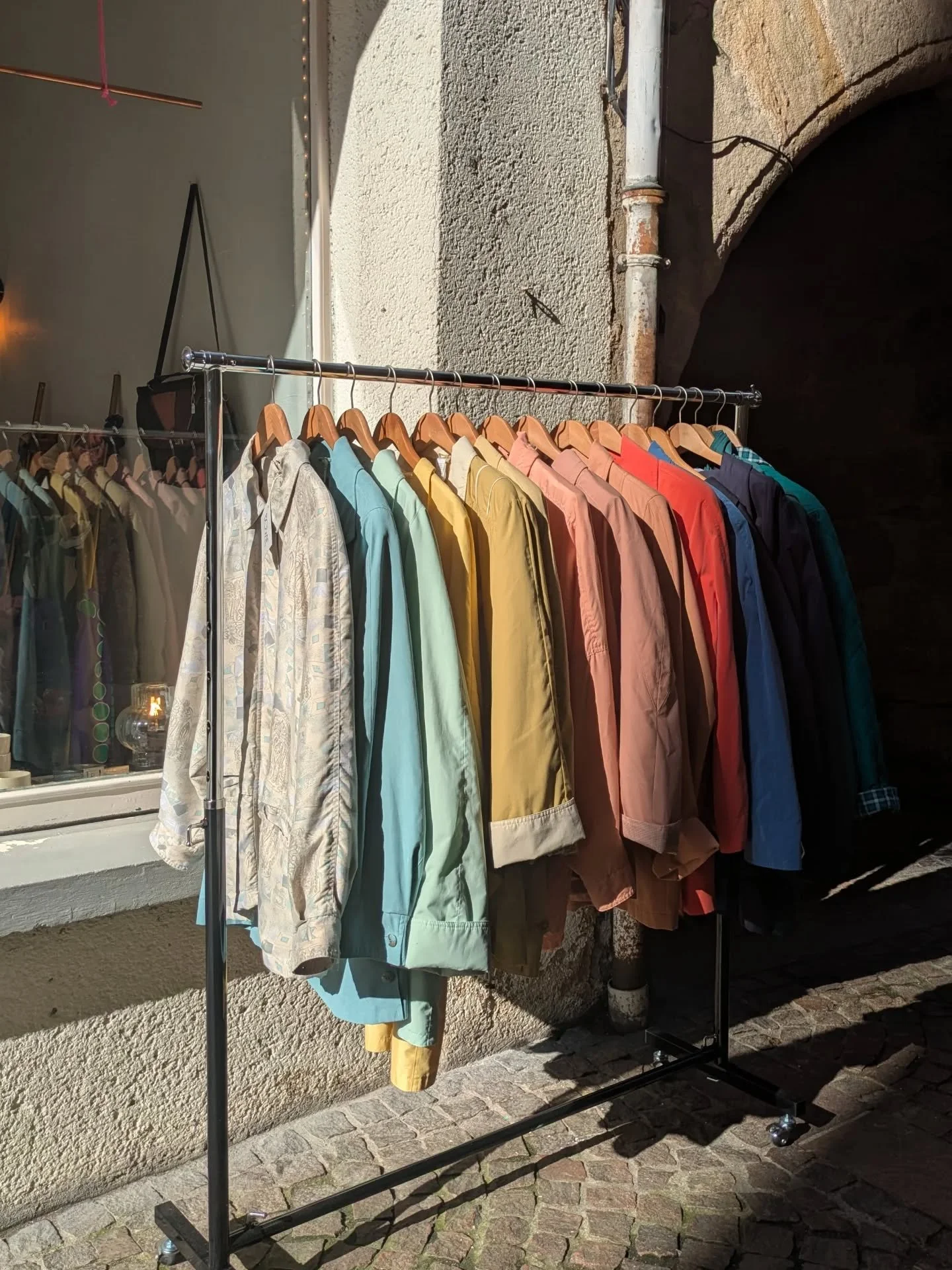 Soleil de fin d'hiver et arc-en-ciel d'impers 🌈