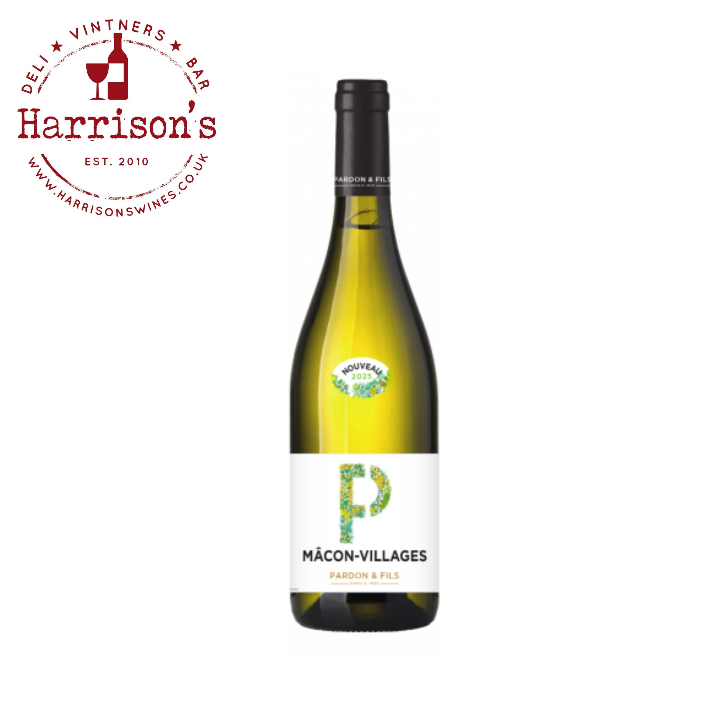 Mâcon Blanc Villages Nouveau 2026 - Pardon et Fils 75cl