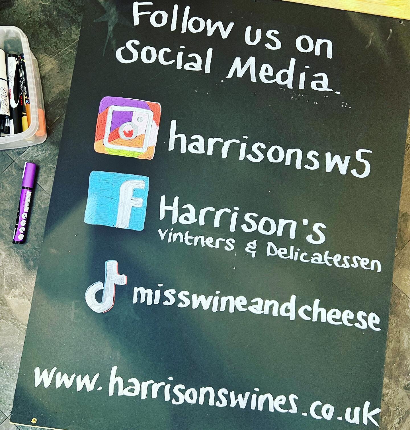 Follow us on social media, we&rsquo;re great fun, honestly!!