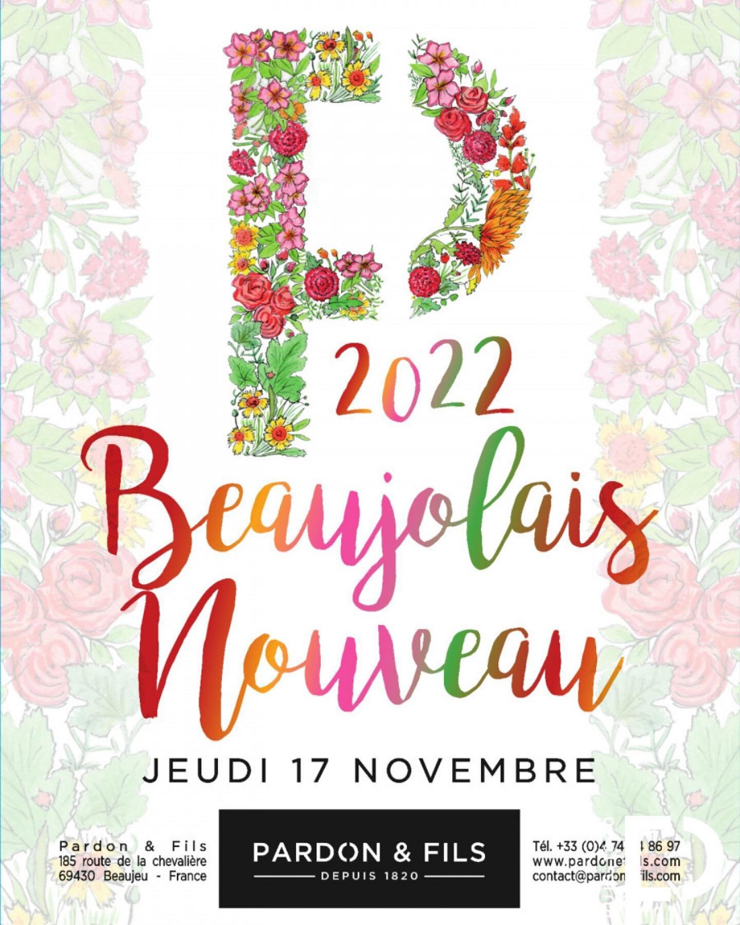 This week sees the arrival of Beaujolais Nouveau 2022. We will have our award winning Nouveau from @pardonetfils as always including one without sulphites and their white Macon Blanc Villages Nouveau.

The wines will be available to taste between 14: