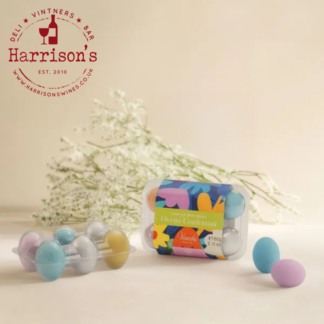 Egg box with Gianduja-filled sugar-coated mini eggs 60 g