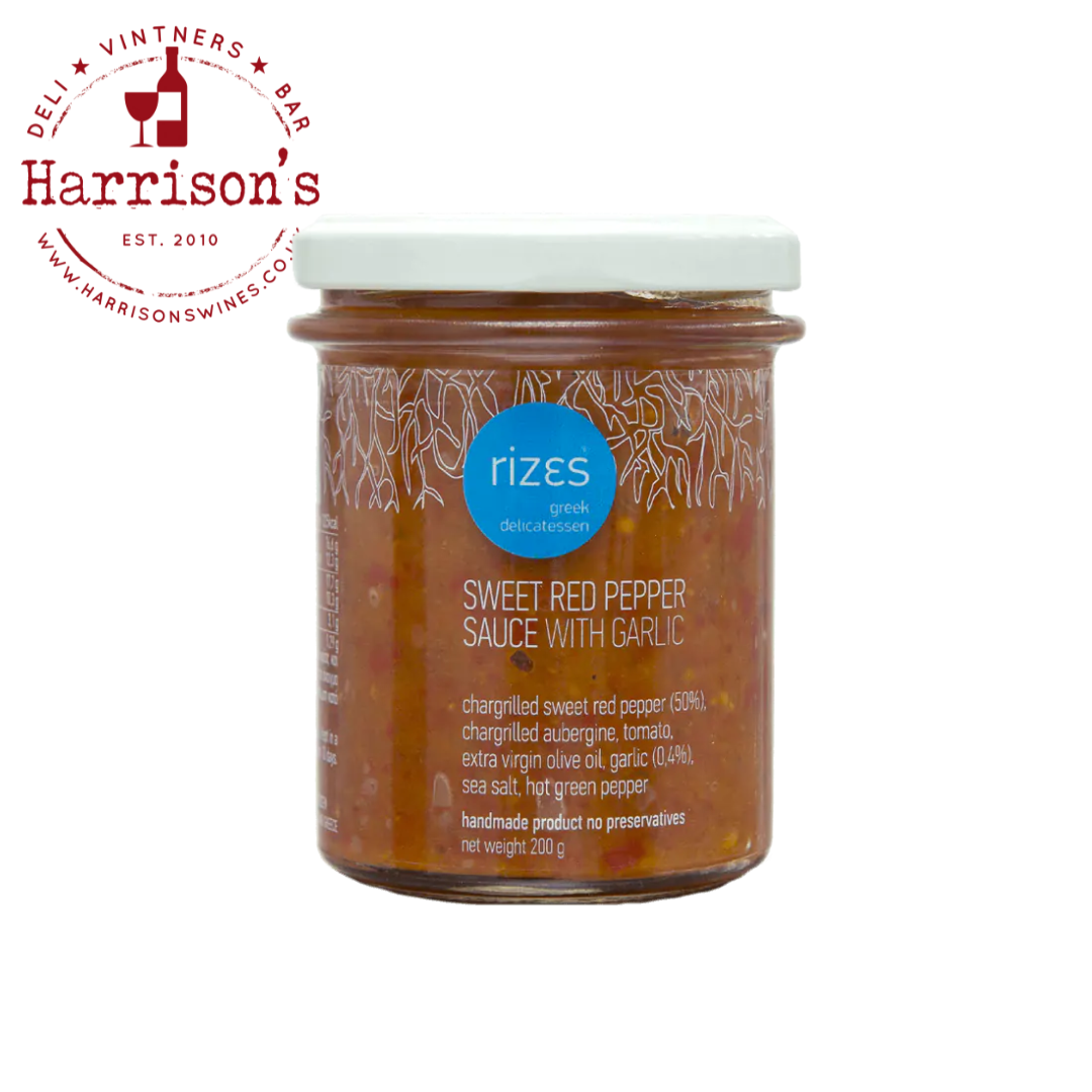 Rizes Red Pepper Sauce with Garlic 200g — Harrison's Wines