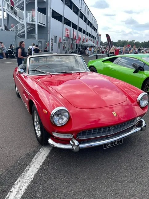 Today Matt visited @brandshatchofficial for Festival Italia. Whilst there he recognised this stunning Ferrari 275 GTS in right hand drive. Only 19 of the 200 275 GTS models built were RHD. Back in 2020 we carried out a range of metal work repairs inc