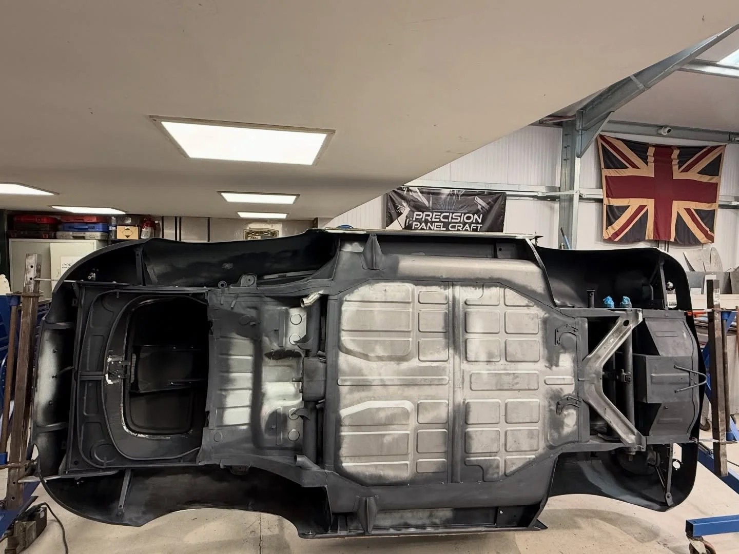 The 356 a project is now on the final 2 week stint ahead of paint. An estimated 4000 hours has gone into the metalwork on this car to ensure it&rsquo;s as accurate as possible. Hours studying photos of other cars and comparing them to find out how th